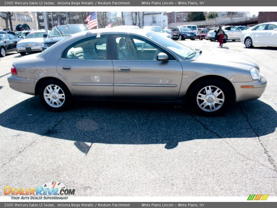 2005 Mercury Sable LS Sedan Arizona Beige Metallic / Medium Parchment Photo #5
