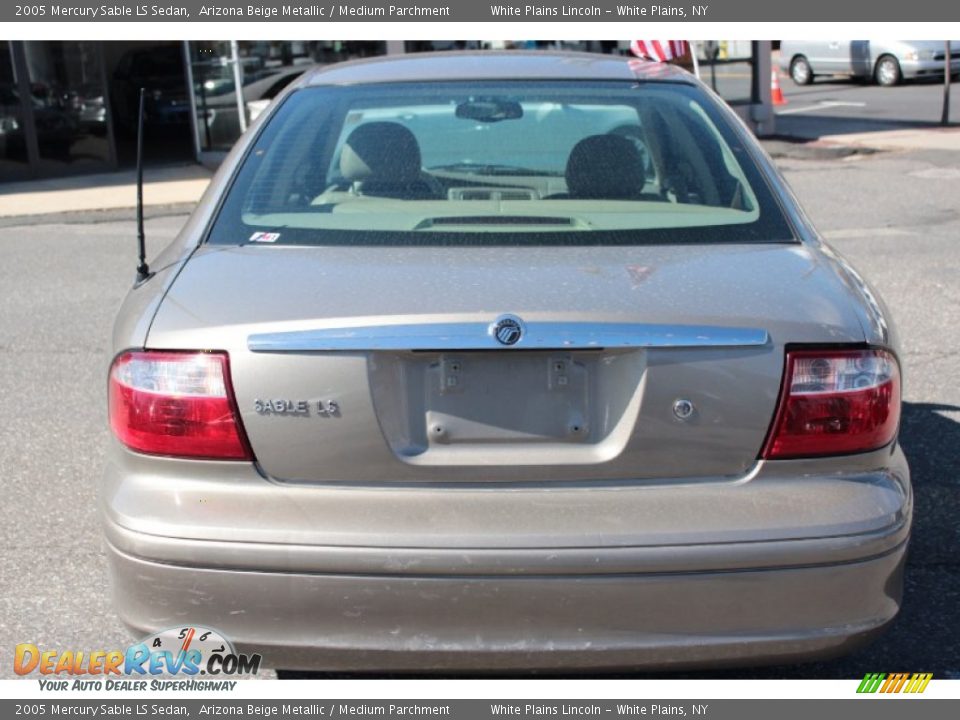 2005 Mercury Sable LS Sedan Arizona Beige Metallic / Medium Parchment Photo #8