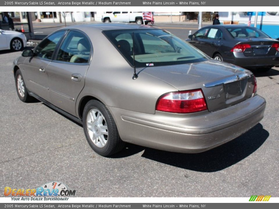 2005 Mercury Sable LS Sedan Arizona Beige Metallic / Medium Parchment Photo #10