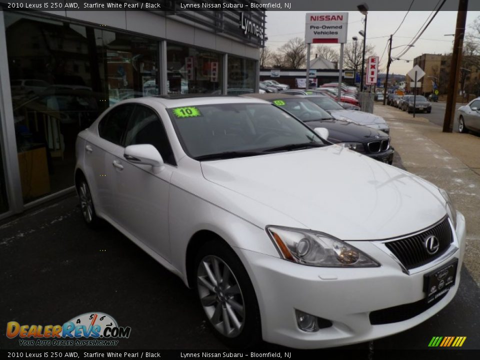 2010 Lexus IS 250 AWD Starfire White Pearl / Black Photo #2