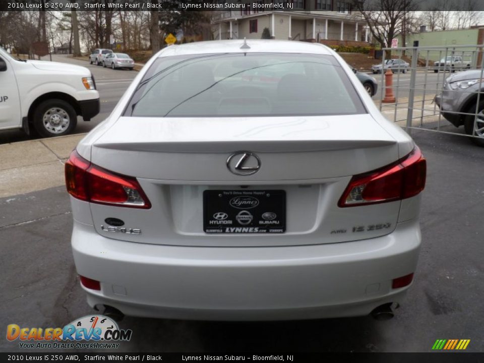 2010 Lexus IS 250 AWD Starfire White Pearl / Black Photo #4