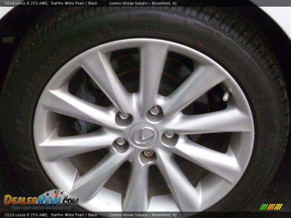2010 Lexus IS 250 AWD Starfire White Pearl / Black Photo #7