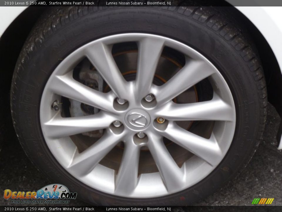 2010 Lexus IS 250 AWD Starfire White Pearl / Black Photo #8