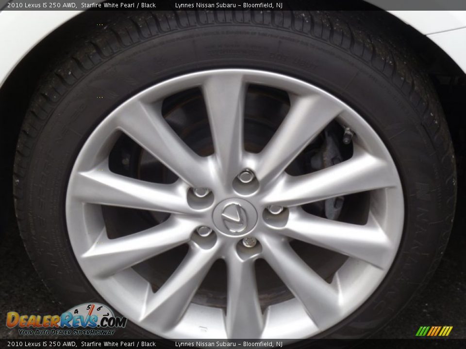 2010 Lexus IS 250 AWD Starfire White Pearl / Black Photo #11