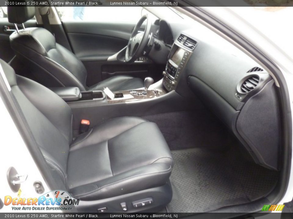 2010 Lexus IS 250 AWD Starfire White Pearl / Black Photo #14