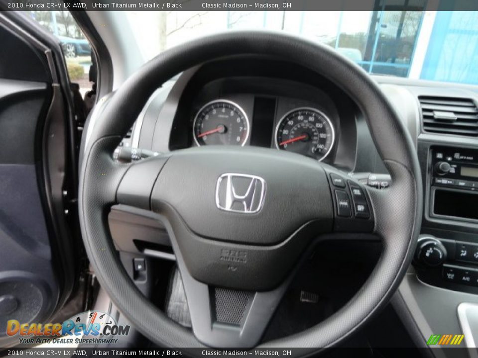 2010 Honda CR-V LX AWD Urban Titanium Metallic / Black Photo #7