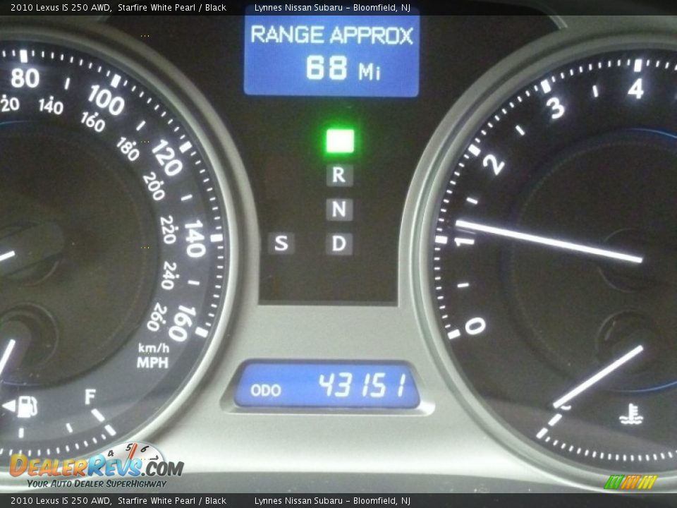 2010 Lexus IS 250 AWD Starfire White Pearl / Black Photo #21