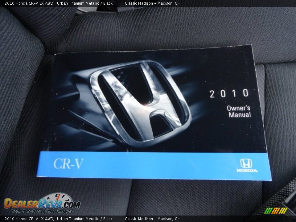 2010 Honda CR-V LX AWD Urban Titanium Metallic / Black Photo #15