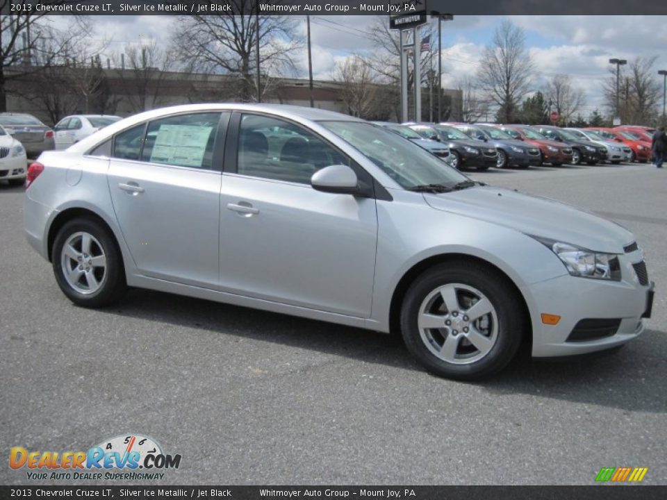 2013 Chevrolet Cruze LT Silver Ice Metallic / Jet Black Photo #2
