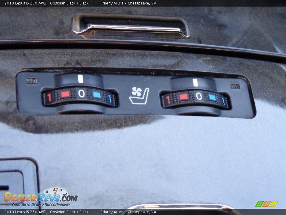 2010 Lexus IS 250 AWD Obsidian Black / Black Photo #20