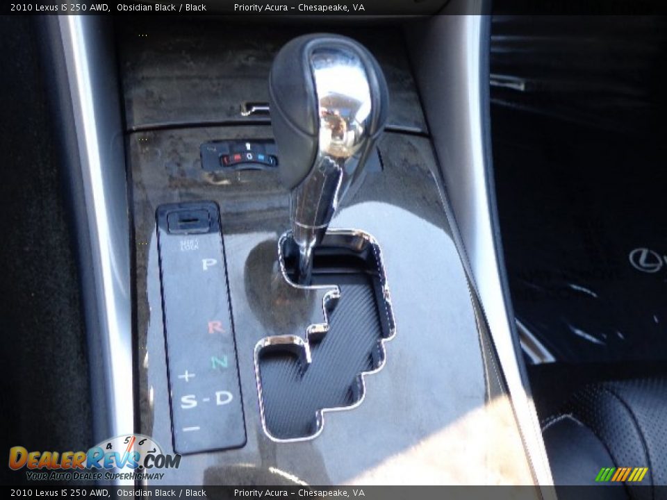 2010 Lexus IS 250 AWD Obsidian Black / Black Photo #21