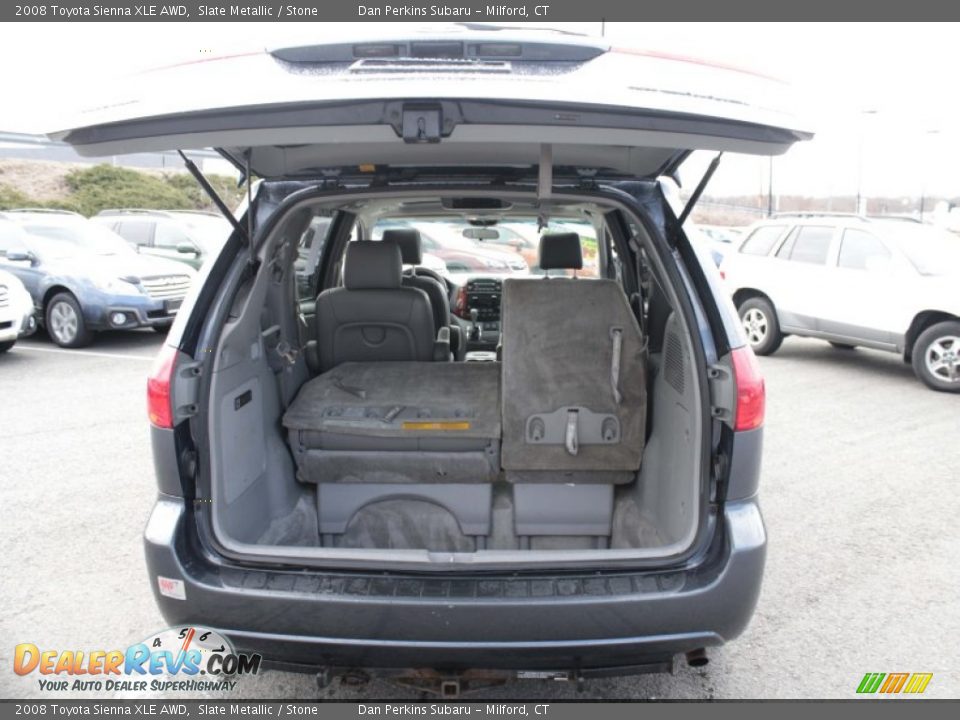2008 Toyota Sienna XLE AWD Slate Metallic / Stone Photo #8