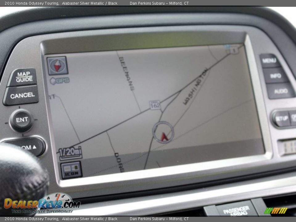 2010 Honda Odyssey Touring Alabaster Silver Metallic / Black Photo #18