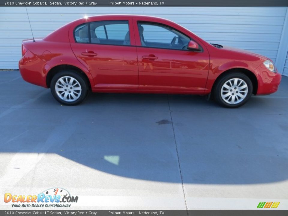 2010 Chevrolet Cobalt LT Sedan Victory Red / Gray Photo #3