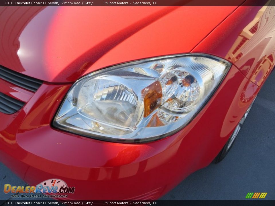 2010 Chevrolet Cobalt LT Sedan Victory Red / Gray Photo #9
