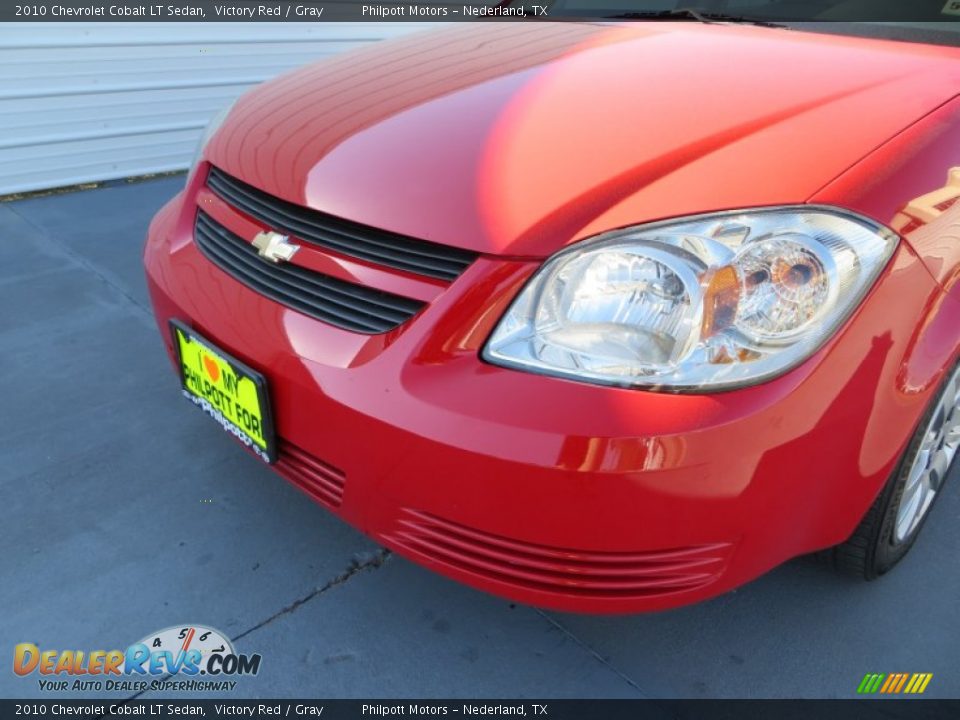 2010 Chevrolet Cobalt LT Sedan Victory Red / Gray Photo #10