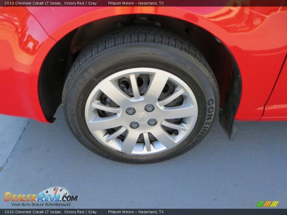 2010 Chevrolet Cobalt LT Sedan Victory Red / Gray Photo #11
