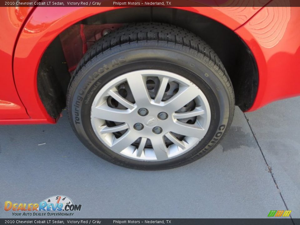 2010 Chevrolet Cobalt LT Sedan Victory Red / Gray Photo #12