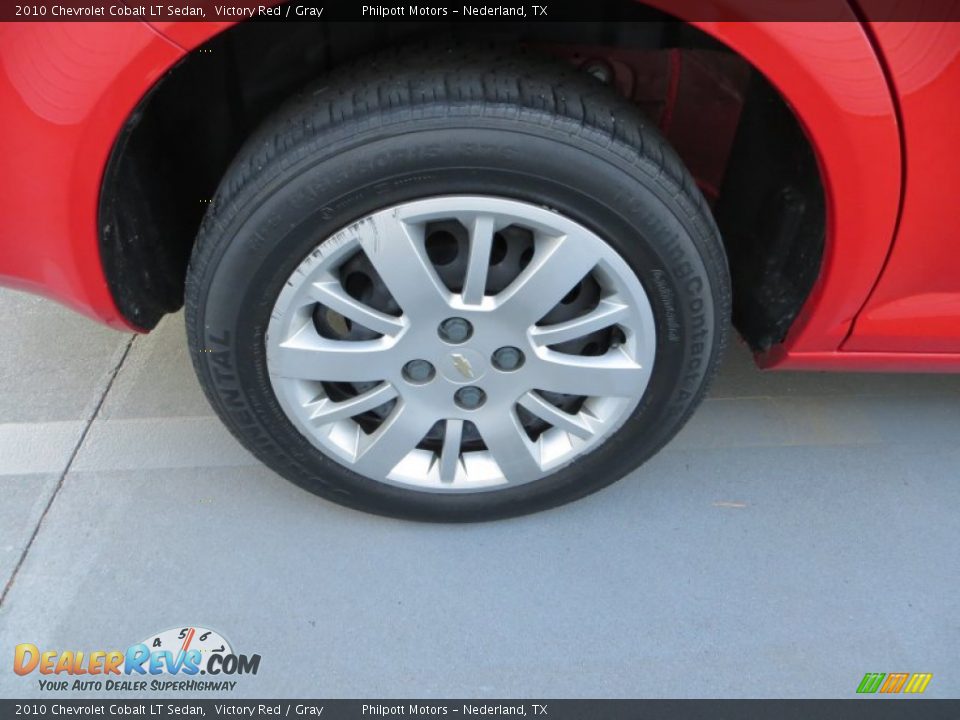 2010 Chevrolet Cobalt LT Sedan Victory Red / Gray Photo #13