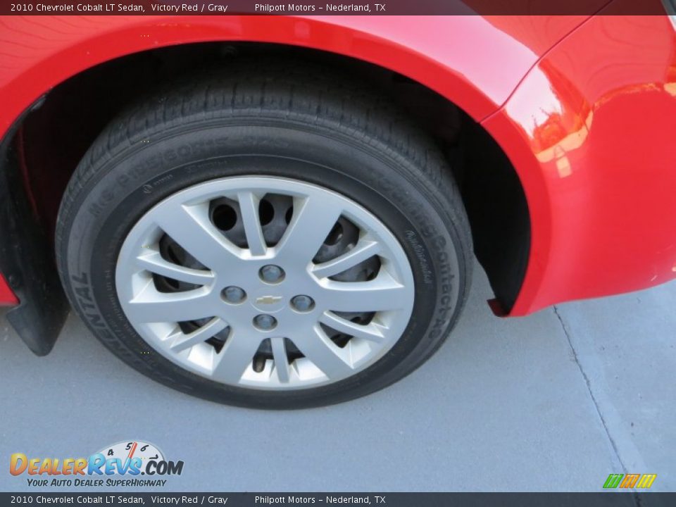 2010 Chevrolet Cobalt LT Sedan Victory Red / Gray Photo #14
