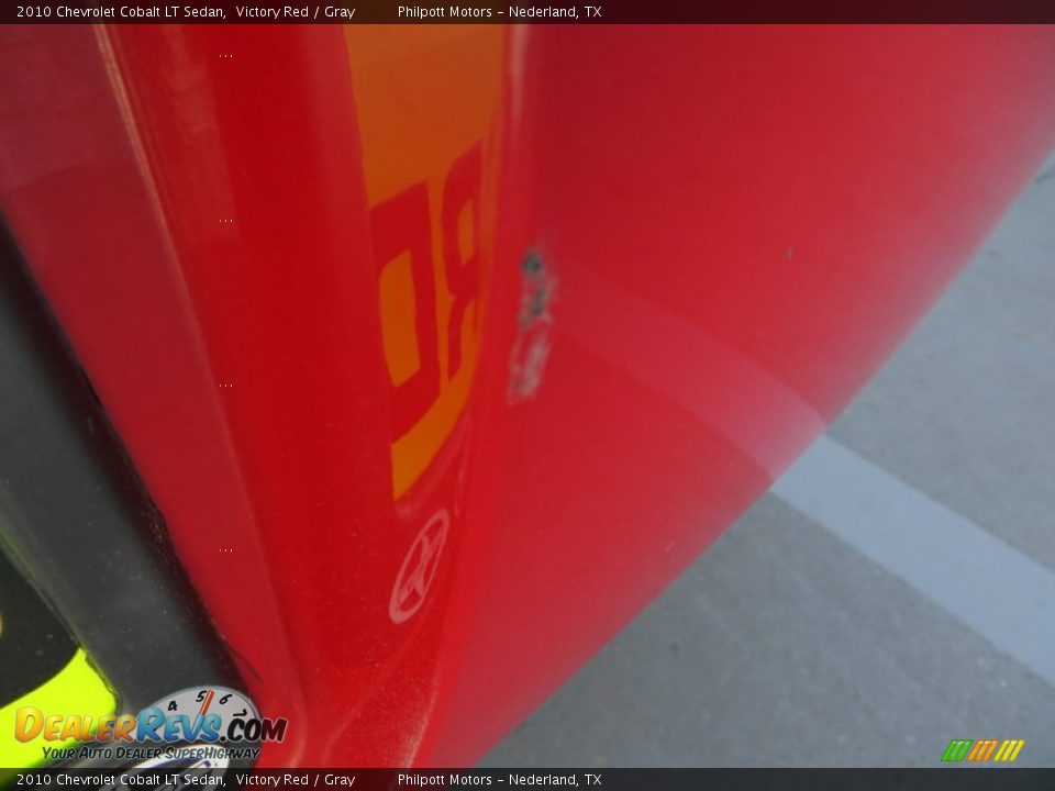 2010 Chevrolet Cobalt LT Sedan Victory Red / Gray Photo #21