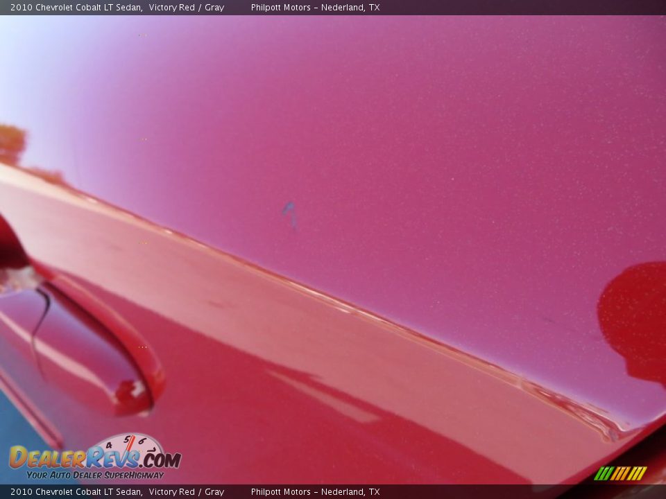2010 Chevrolet Cobalt LT Sedan Victory Red / Gray Photo #22