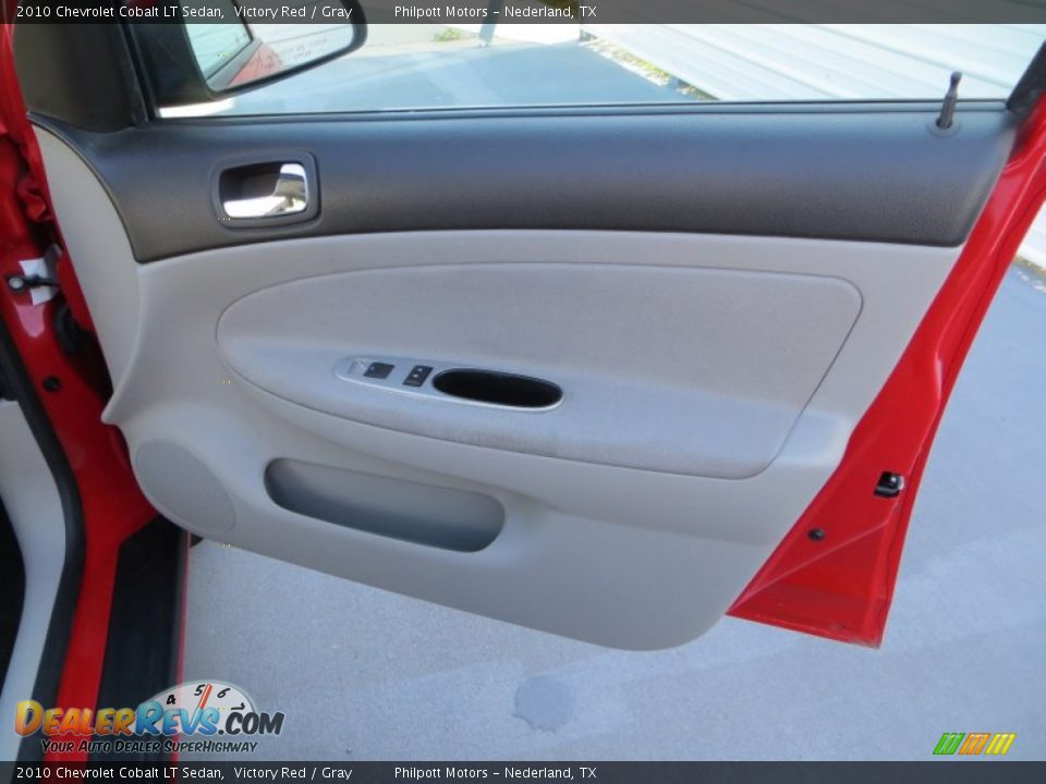 2010 Chevrolet Cobalt LT Sedan Victory Red / Gray Photo #25