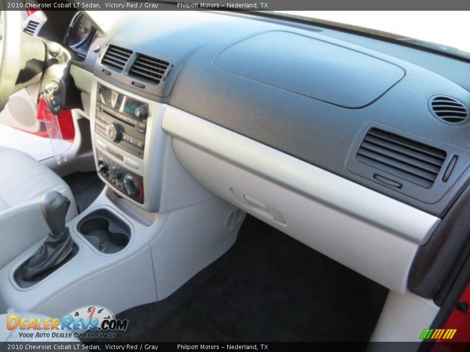 2010 Chevrolet Cobalt LT Sedan Victory Red / Gray Photo #26