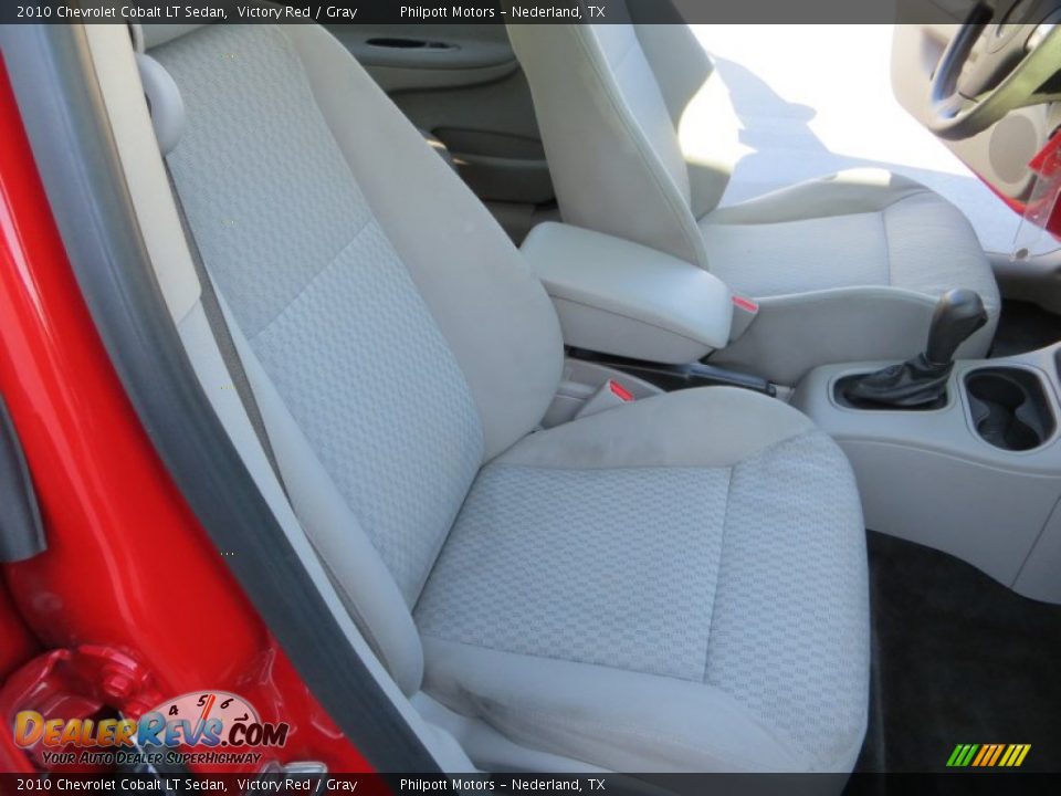2010 Chevrolet Cobalt LT Sedan Victory Red / Gray Photo #27