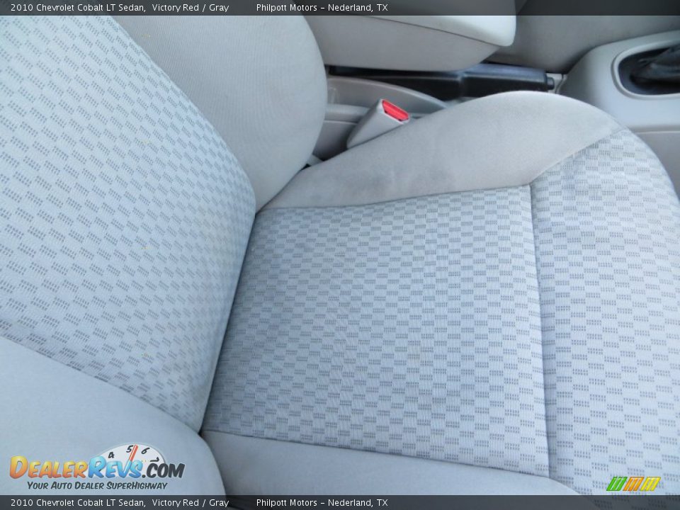 2010 Chevrolet Cobalt LT Sedan Victory Red / Gray Photo #28