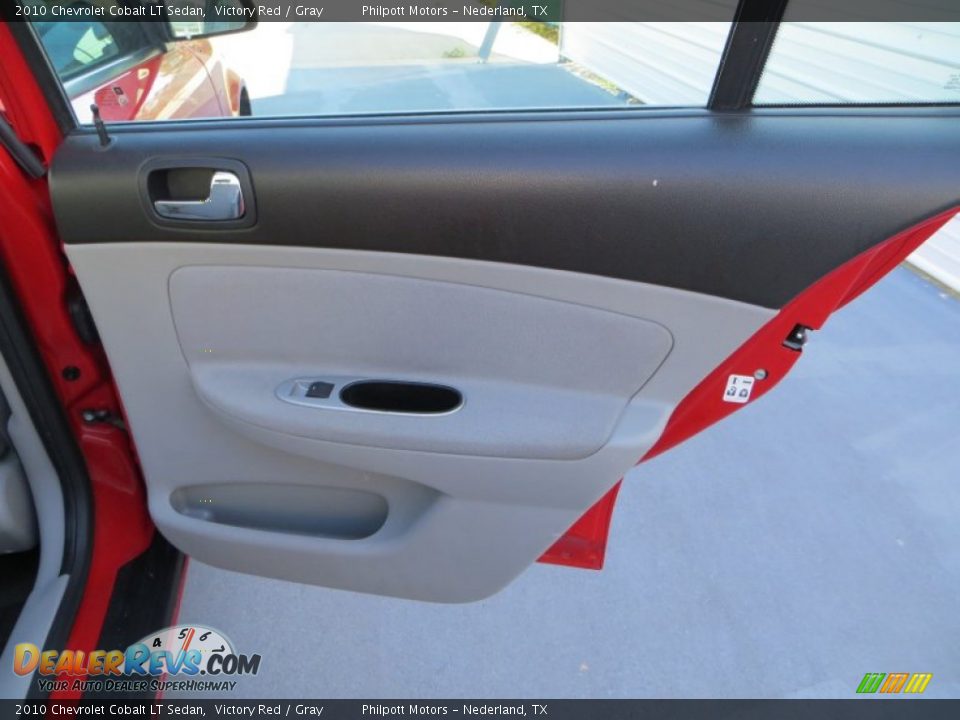 2010 Chevrolet Cobalt LT Sedan Victory Red / Gray Photo #29