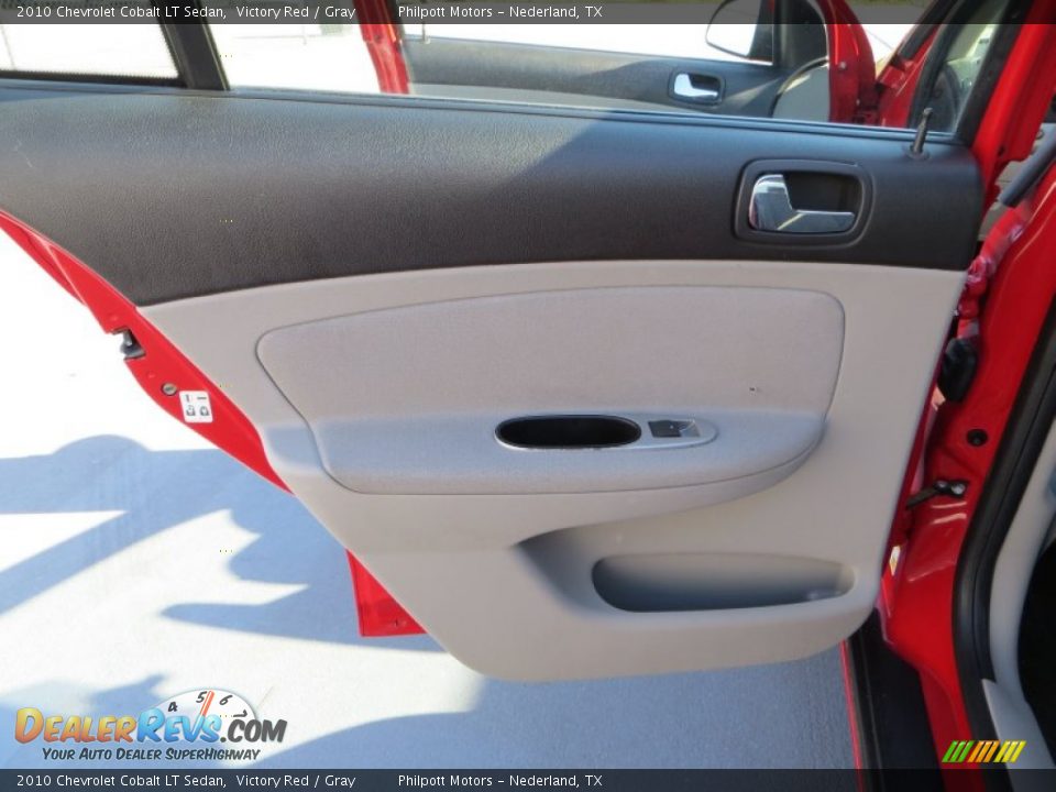 2010 Chevrolet Cobalt LT Sedan Victory Red / Gray Photo #32