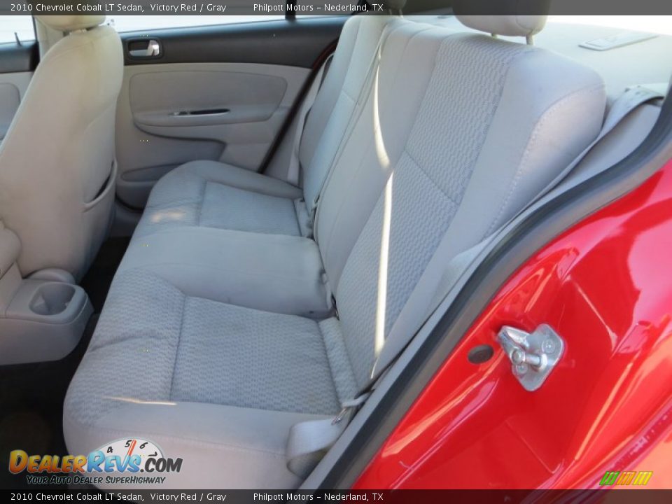 2010 Chevrolet Cobalt LT Sedan Victory Red / Gray Photo #34