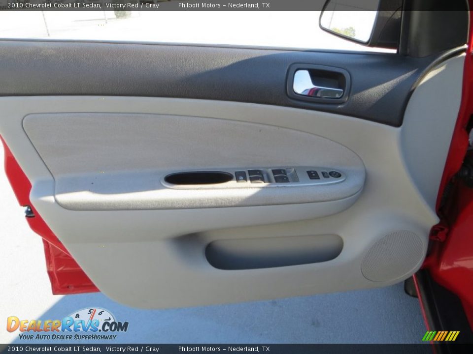 2010 Chevrolet Cobalt LT Sedan Victory Red / Gray Photo #35