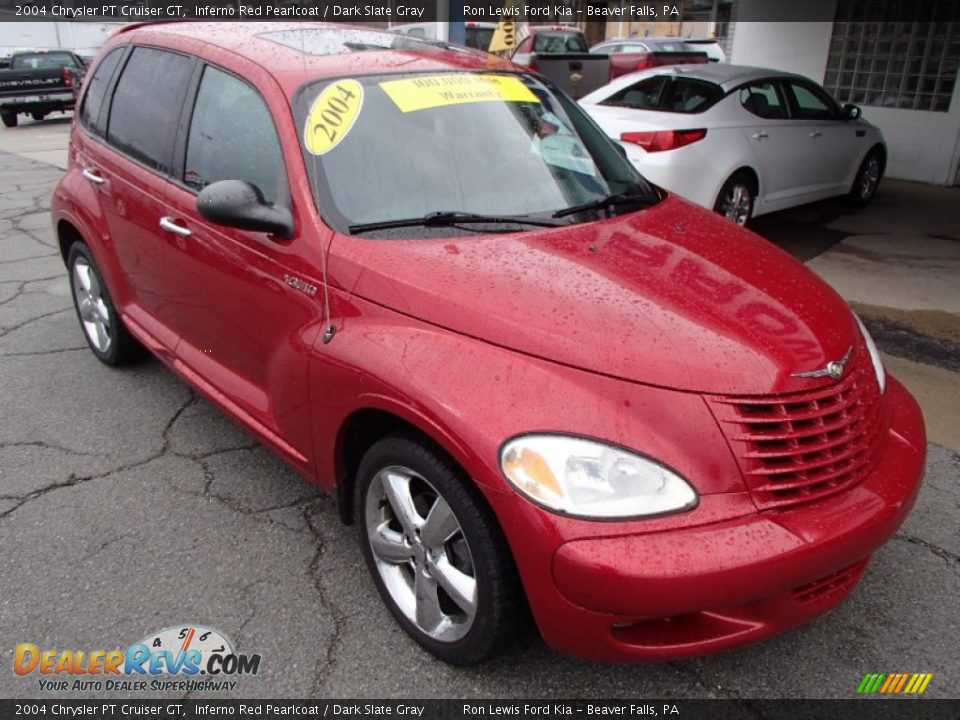 2004 Chrysler PT Cruiser GT Inferno Red Pearlcoat / Dark Slate Gray Photo #2