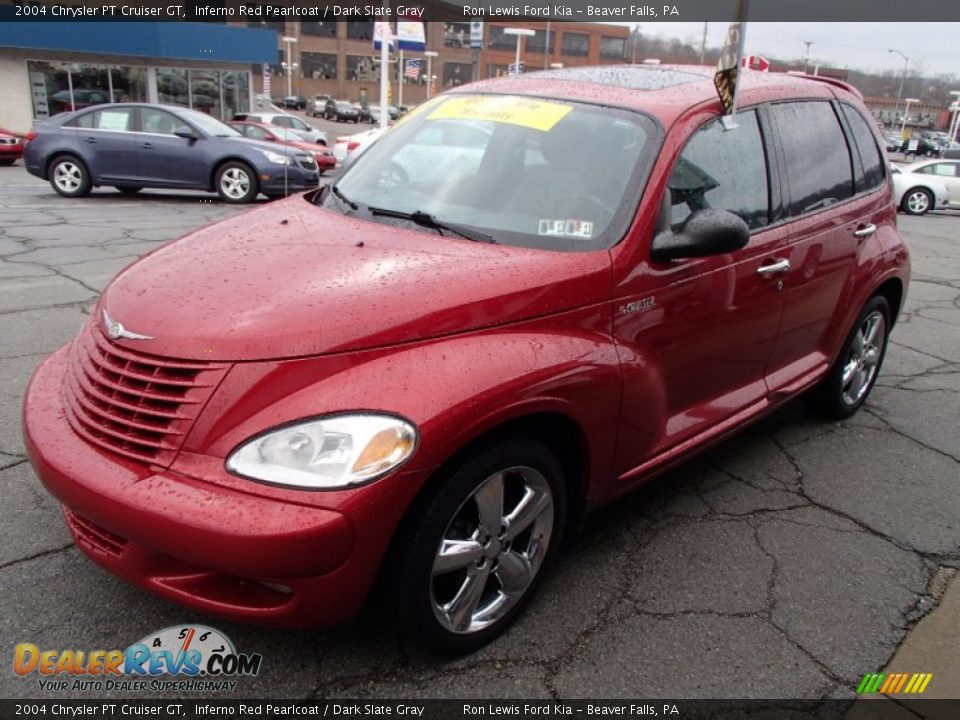 2004 Chrysler PT Cruiser GT Inferno Red Pearlcoat / Dark Slate Gray Photo #4