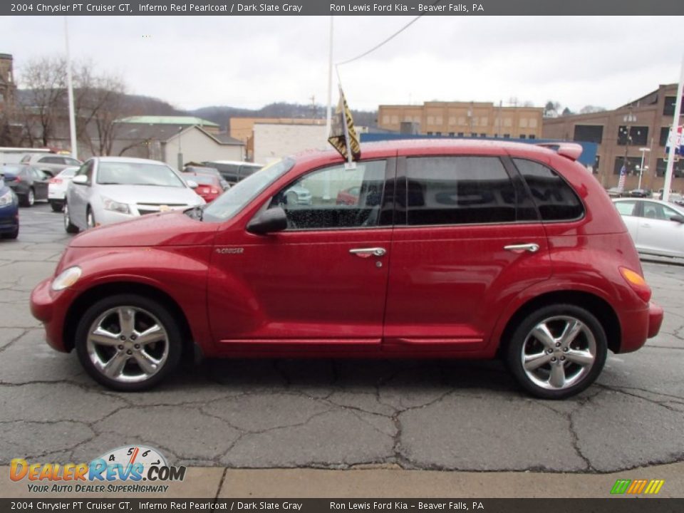 2004 Chrysler PT Cruiser GT Inferno Red Pearlcoat / Dark Slate Gray Photo #5