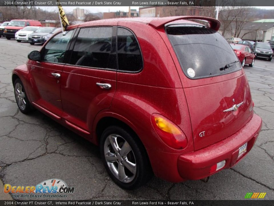 2004 Chrysler PT Cruiser GT Inferno Red Pearlcoat / Dark Slate Gray Photo #6