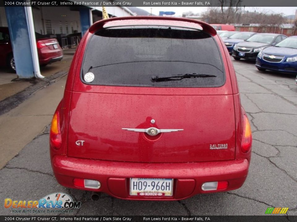 2004 Chrysler PT Cruiser GT Inferno Red Pearlcoat / Dark Slate Gray Photo #7