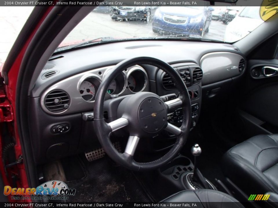 2004 Chrysler PT Cruiser GT Inferno Red Pearlcoat / Dark Slate Gray Photo #10