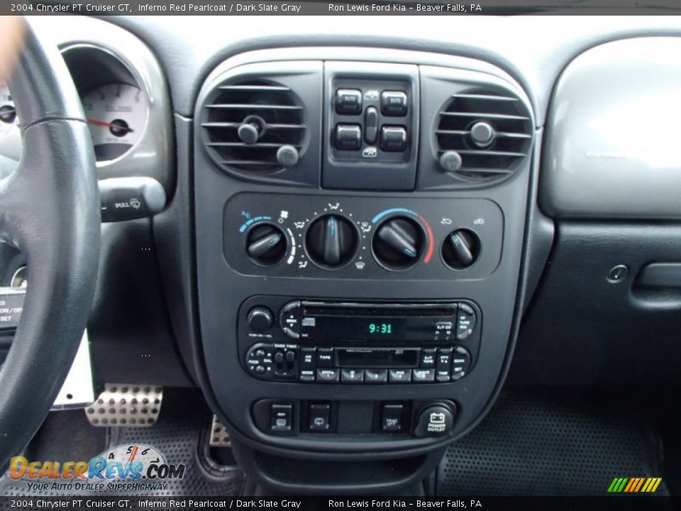 2004 Chrysler PT Cruiser GT Inferno Red Pearlcoat / Dark Slate Gray Photo #15