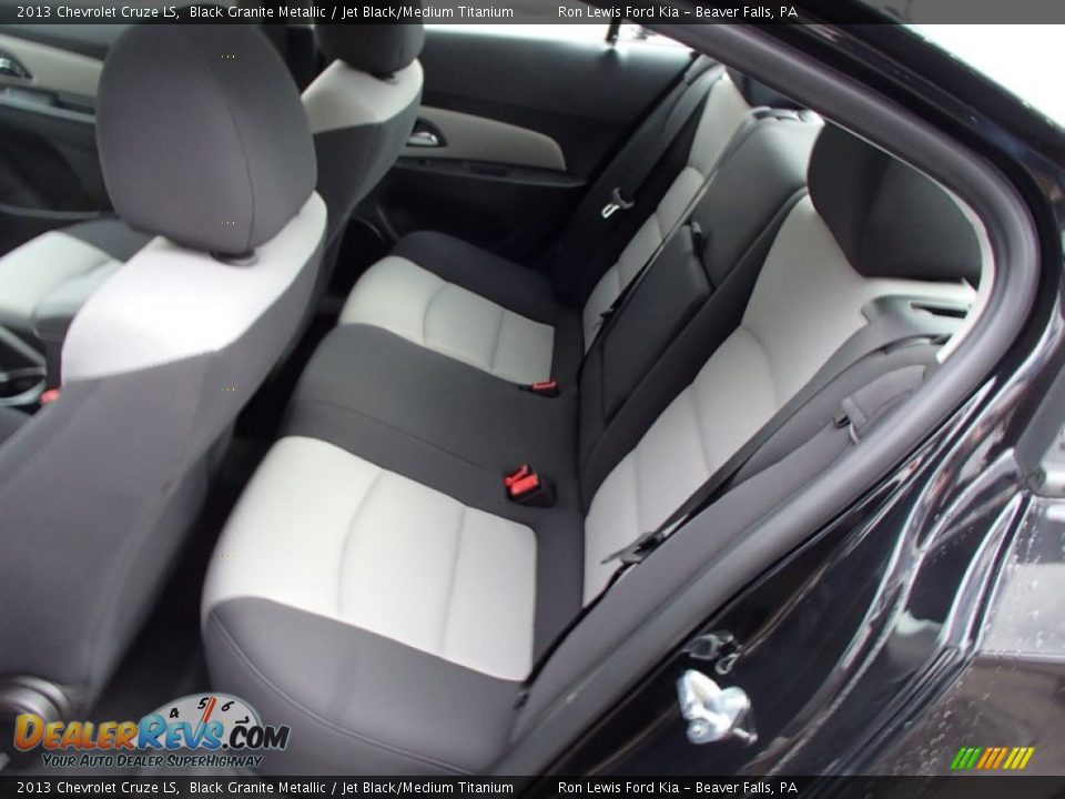 2013 Chevrolet Cruze LS Black Granite Metallic / Jet Black/Medium Titanium Photo #13