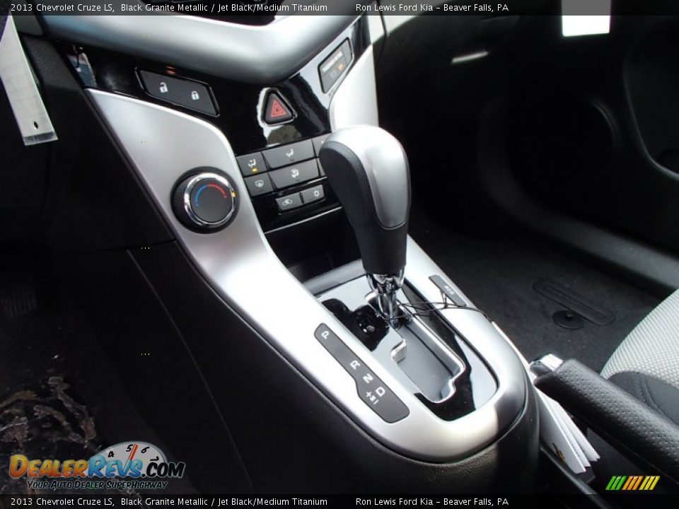 2013 Chevrolet Cruze LS Black Granite Metallic / Jet Black/Medium Titanium Photo #17
