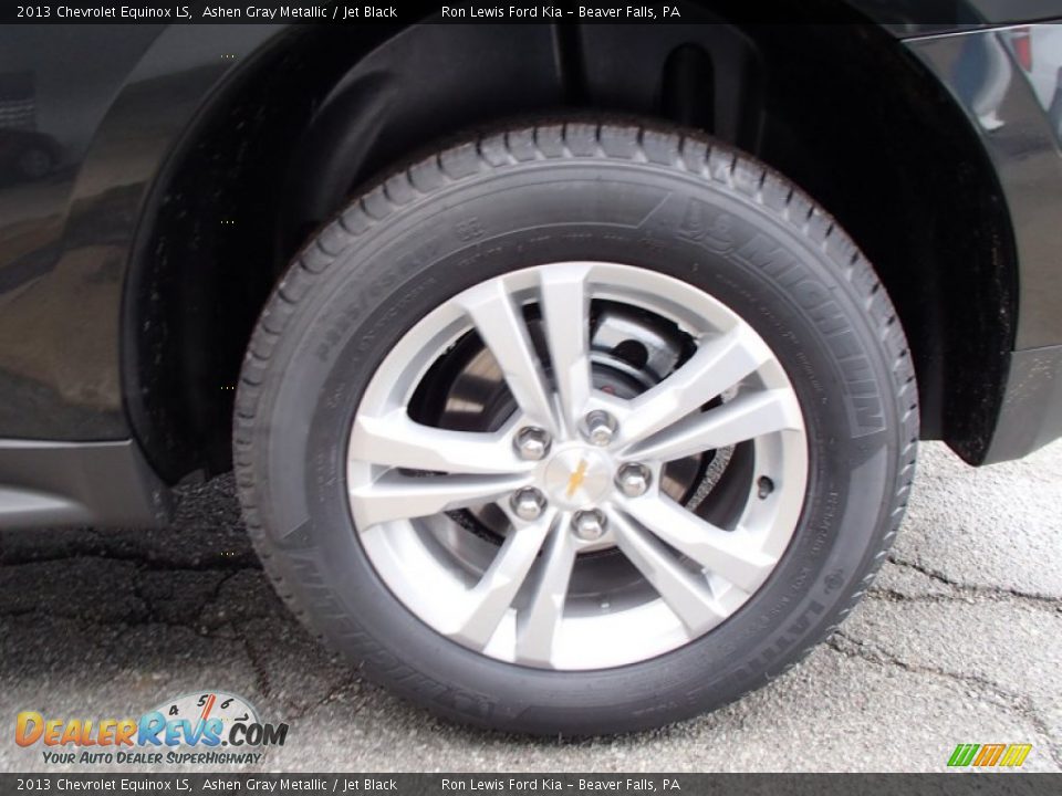 2013 Chevrolet Equinox LS Ashen Gray Metallic / Jet Black Photo #9