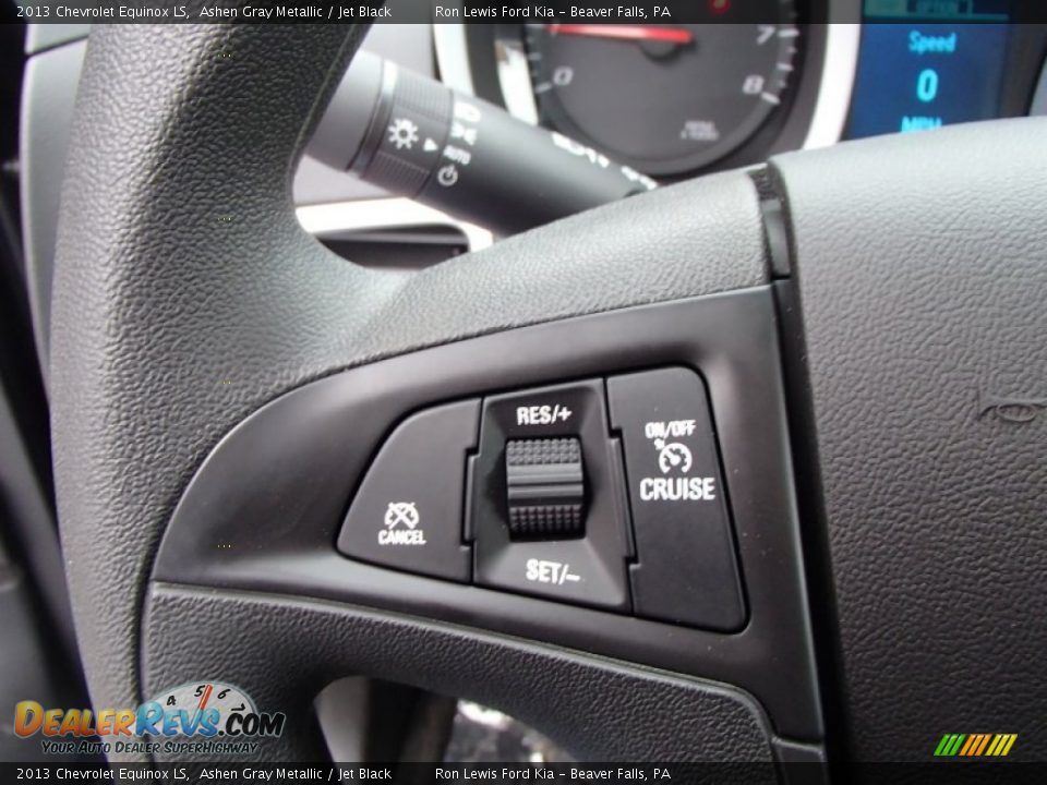 2013 Chevrolet Equinox LS Ashen Gray Metallic / Jet Black Photo #19