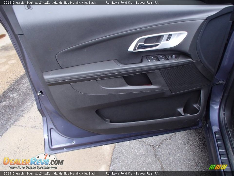2013 Chevrolet Equinox LS AWD Atlantis Blue Metallic / Jet Black Photo #12