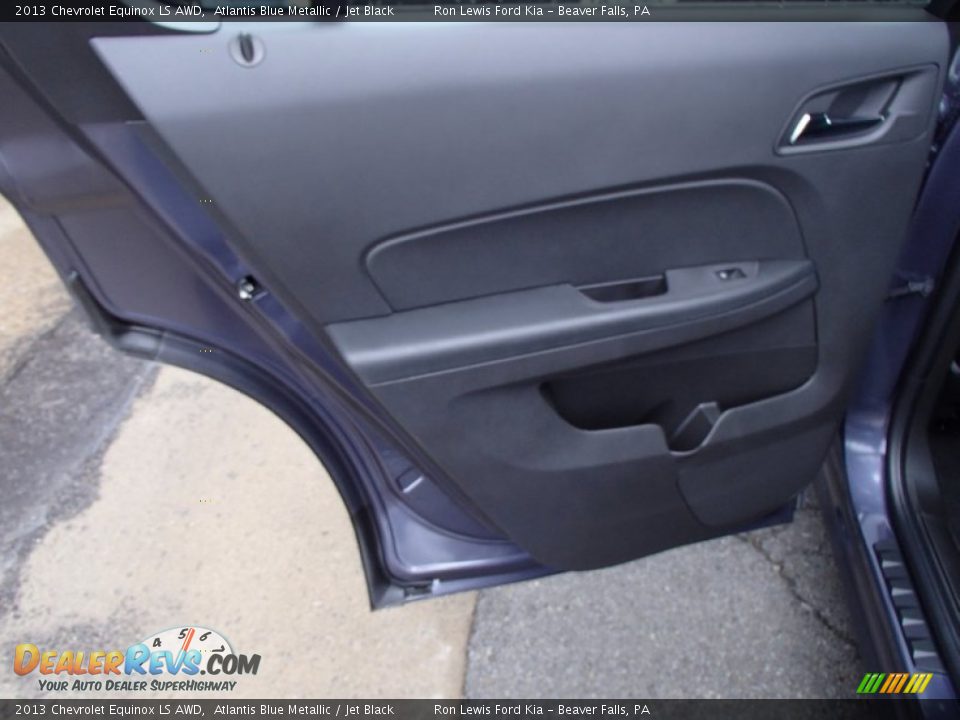 2013 Chevrolet Equinox LS AWD Atlantis Blue Metallic / Jet Black Photo #14