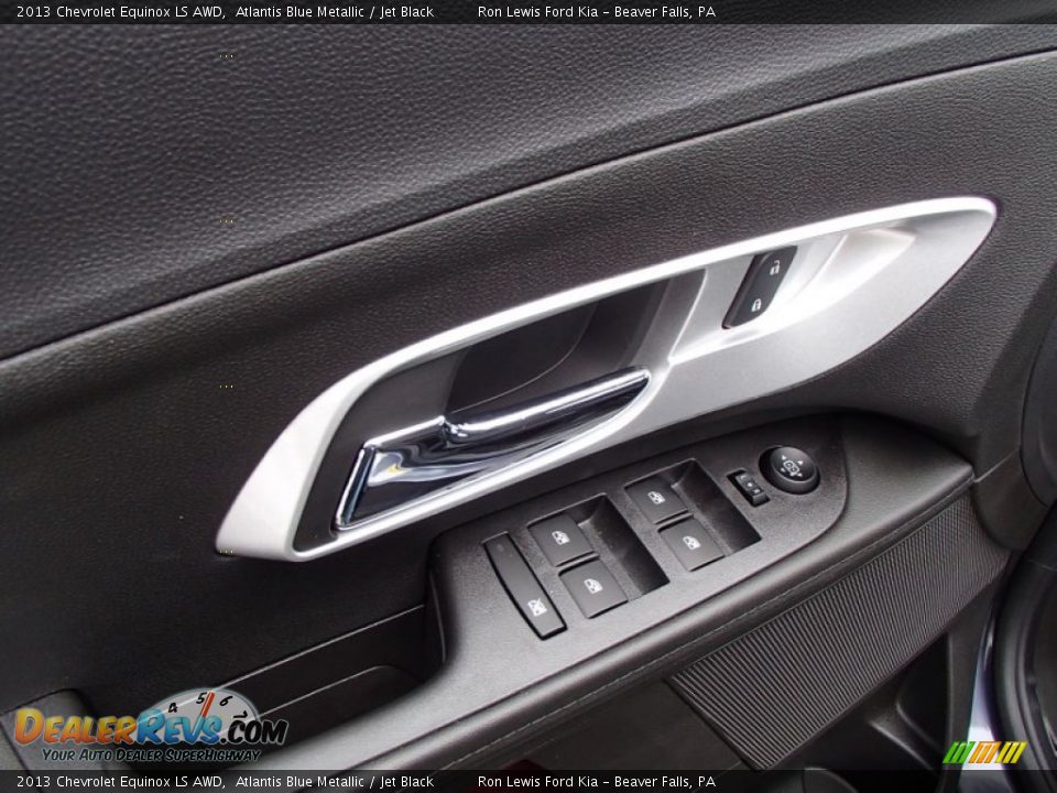 2013 Chevrolet Equinox LS AWD Atlantis Blue Metallic / Jet Black Photo #15
