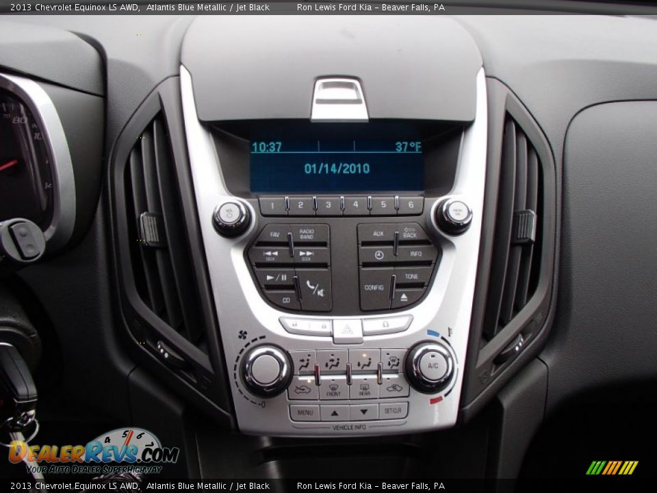 2013 Chevrolet Equinox LS AWD Atlantis Blue Metallic / Jet Black Photo #16