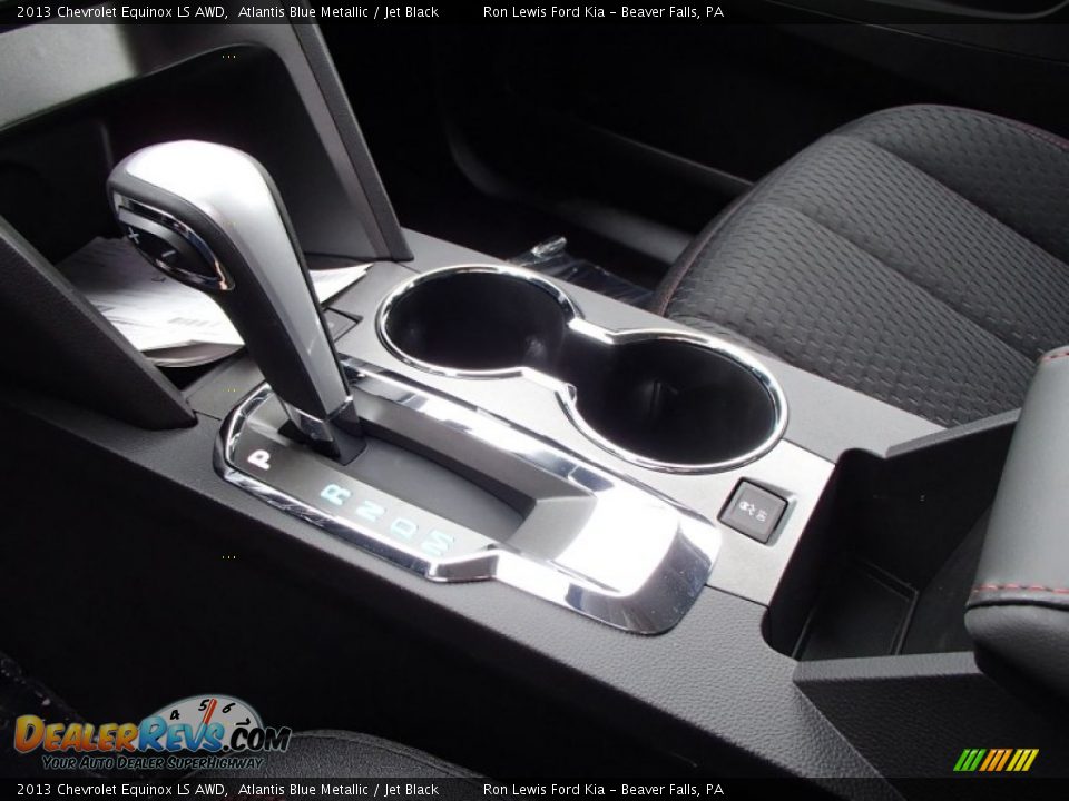 2013 Chevrolet Equinox LS AWD Atlantis Blue Metallic / Jet Black Photo #17